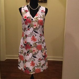 Banana Republic Floral Print Sheath Dress